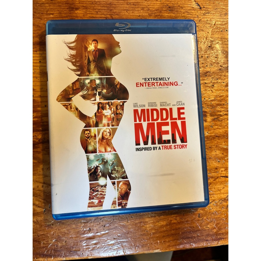 Middle Men Blu-ray Luke Wilson Giovanni Ribisi Crime Drama True Story 2010